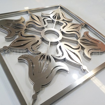 豪峻不銹鋼屏風(fēng)隔斷加工廠(chǎng)家——不銹鋼屏風(fēng)激光定制加工